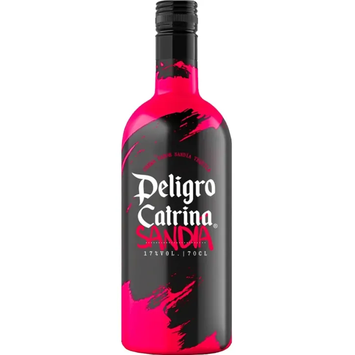 Licor Crema Tequila Peligro Catrina Sandía 70Cl.