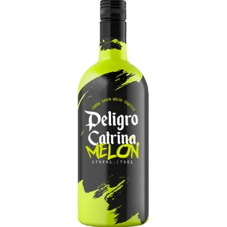 Licor Crema Tequila Peligro Catrina Melón 70Cl.