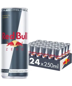 Red Bull Energy Drink Zero Caja 24Uds