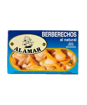 Berberechos al Natural Alamar 35/45 120gr