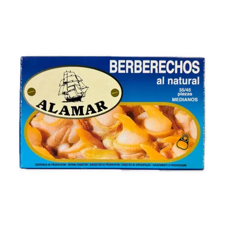 Berberechos al Natural Alamar 35/45 120gr