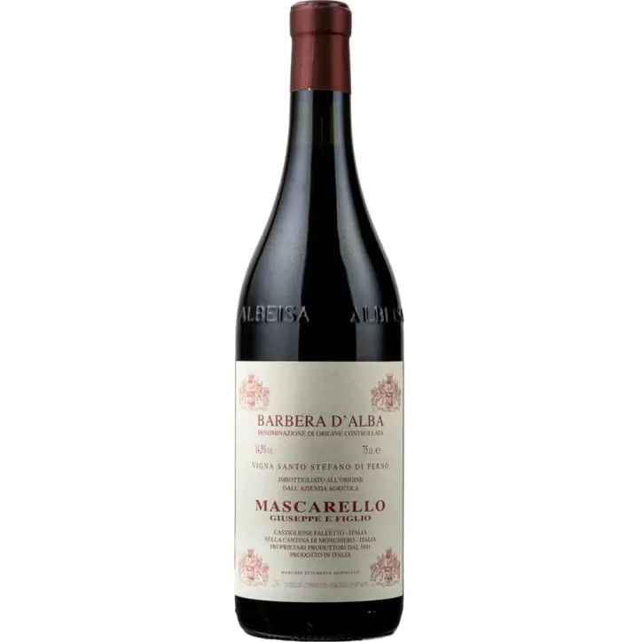 Giuseppe Mascarello Barbera d'Alba Vigna Santo Stefano di Perno 2021