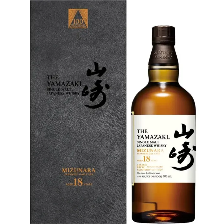 Yamazaki 18 years Mizunara 100th Anniversary Edition