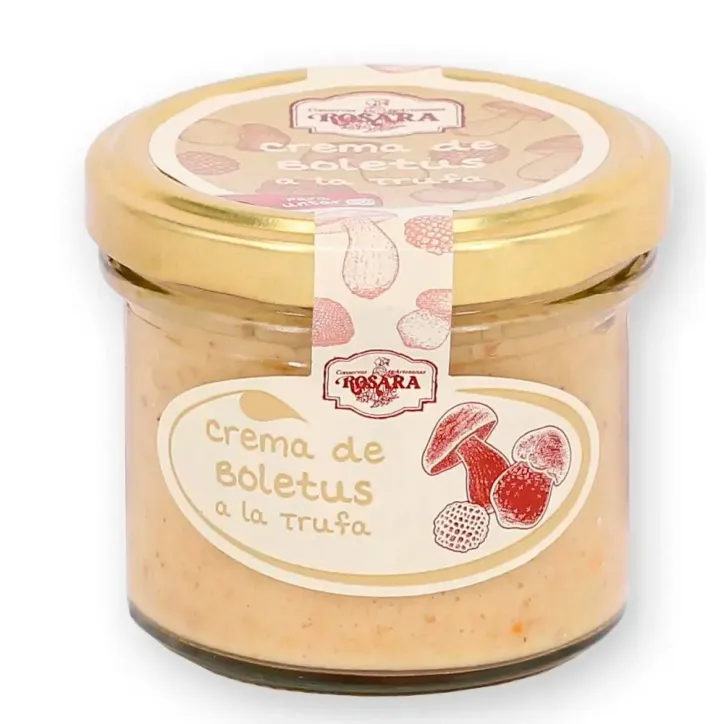 Crema de Boletus a la Trufa Rosara 125ml.