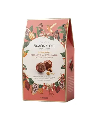 Bombón Praliné Avellanas y Chocolate con Leche 144gr