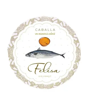 Caballa en Manteca Colorá  Felisa Gourmet 265 gr.