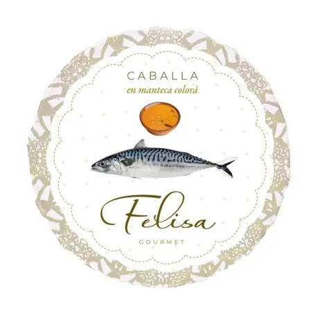 Caballa en Manteca Colorá  Felisa Gourmet 265 gr.