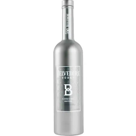 Vodka Belvedere Chrome Edition 175cl con luz