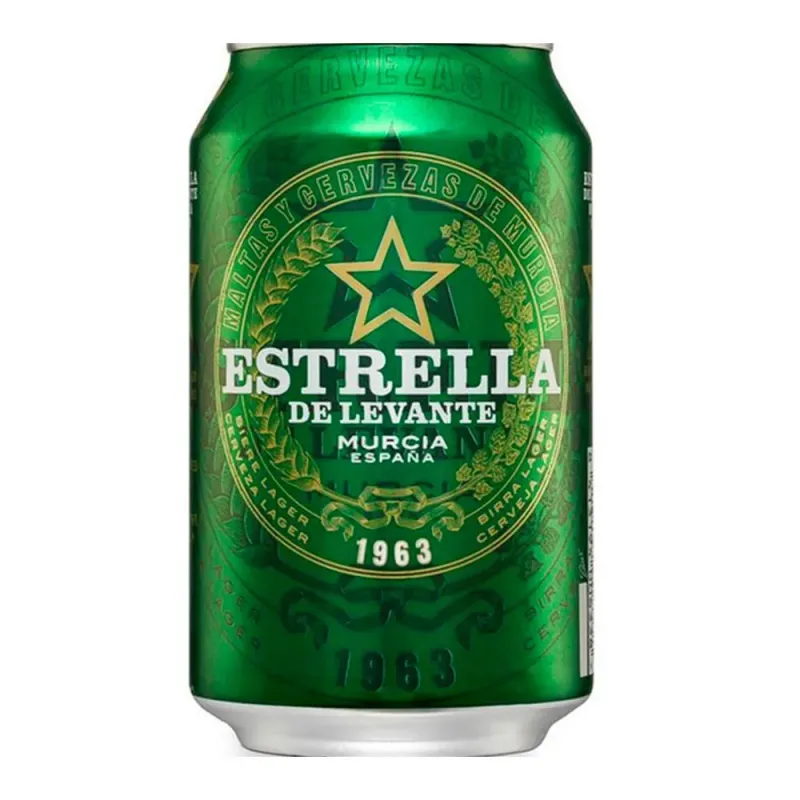 Caja estrella levante Lata 33cl - 24 uds