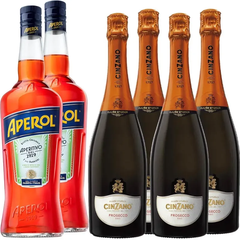Pack 6 botellas Perfect Aperol Spritz