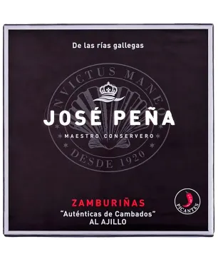 Zamburiñas al Ajillo Jose Peña Premium 110gr