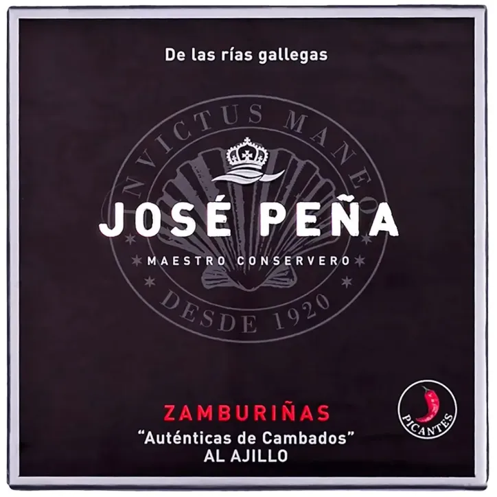 Zamburiñas al Ajillo Jose Peña Premium 110gr