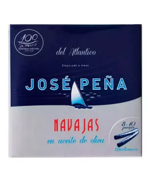 Navajas en Aceite de Oliva José Peña 8/10 110gr