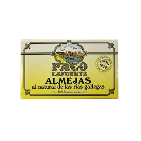 Almejas Paco Lafuente 18/20 115gm