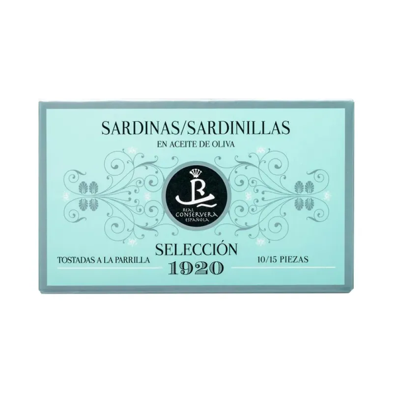 Sardinillas En Aceite de Oliva 10/15 Selección 1920 120gr.