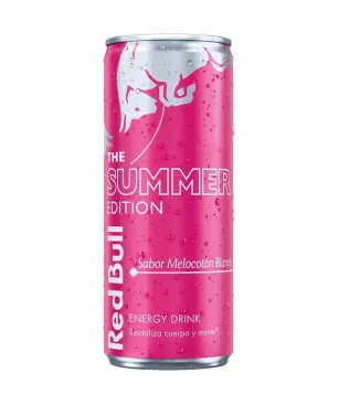Red Bull Summer Edition Whitepeach 25cl caja-24