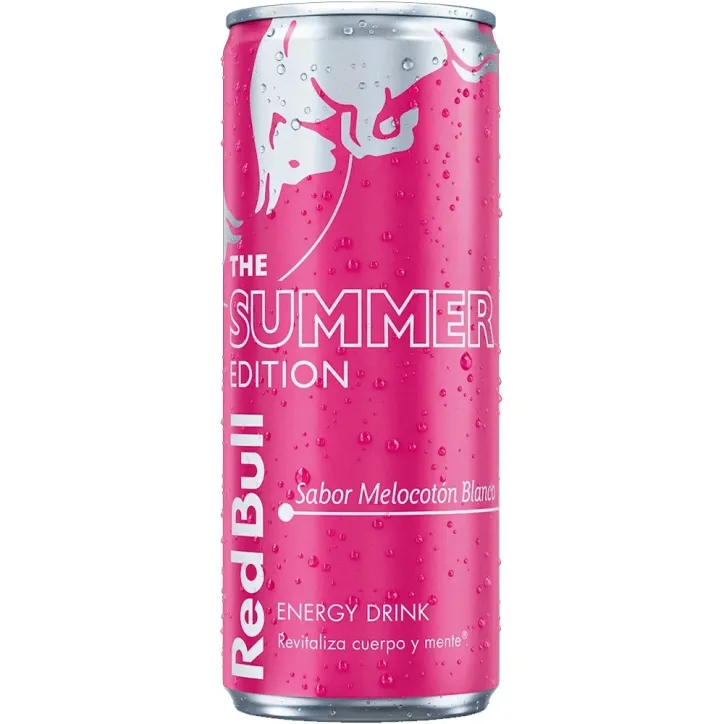 Red Bull Summer Edition Whitepeach 25cl caja-24