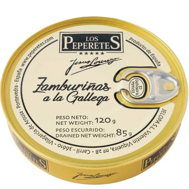 Zamburiñas Peperetes 120 gr