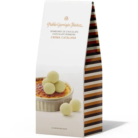 Pablo Garrigos Bombones de Chocolate Crema Catalana 80gr
