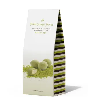 Pablo Garrigos Bombones de Chocolate Matcha Tea 80gr
