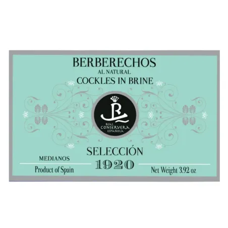 Selección 1920 Berberechos al Natural Medianos 120 gr.