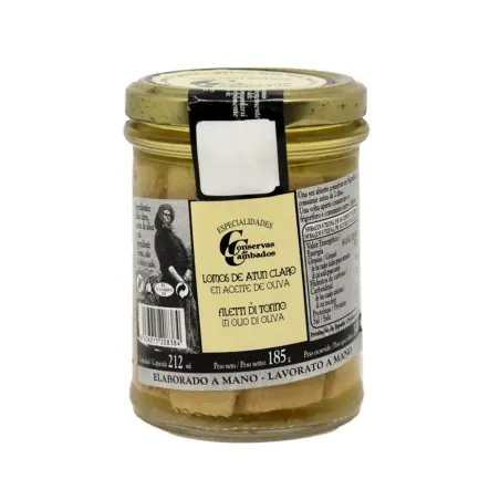 Lomos de atún claro en aceite de oliva Conservas de Cambados 212Ml