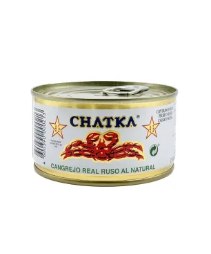 Chatka Cagrejo Al Natural 60% Patas 121gr