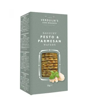 Crackers con Pesto y Queso Parmesano - Verduijn's 75gr.