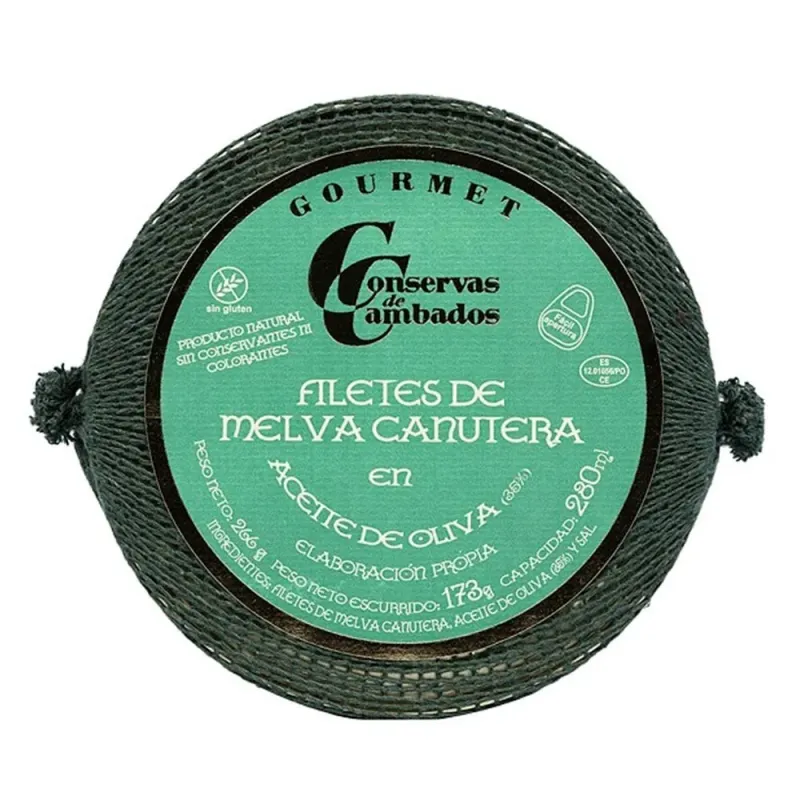 Filetes de Melva Canutera en Aceite 280 ml Cambados