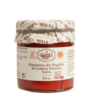 Pimientos del Piquillo Enteros Rosara 9/18 220g