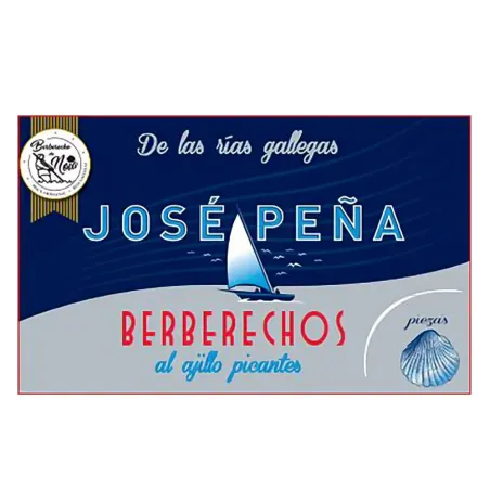 Berberechos al Ajillo Jose Peña 30-40 110gr
