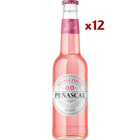 Peñascal Sunset Rosado 0.0 33Cl. Caja 12ud