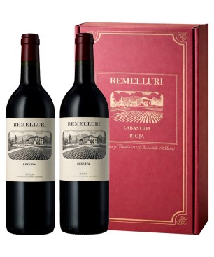 Estuche 2 botellas Remelluri Reserva 2017
