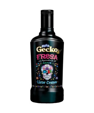 Licor de tequila fresa Gecko 70cl.