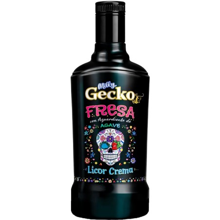 Licor de tequila fresa Gecko 70cl.