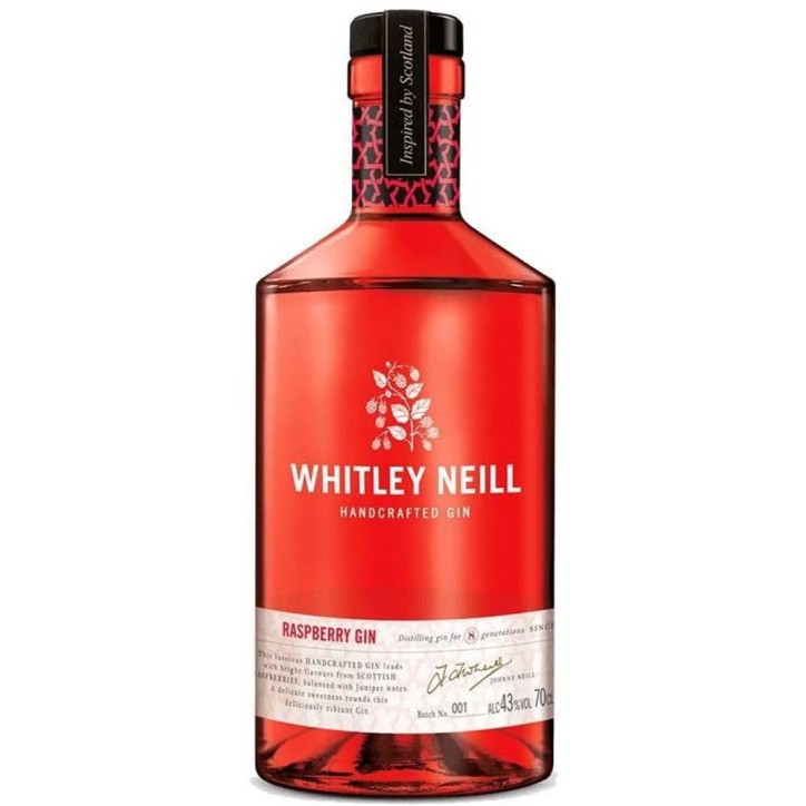 Whitley Neill Raspberry Gin 70cl.