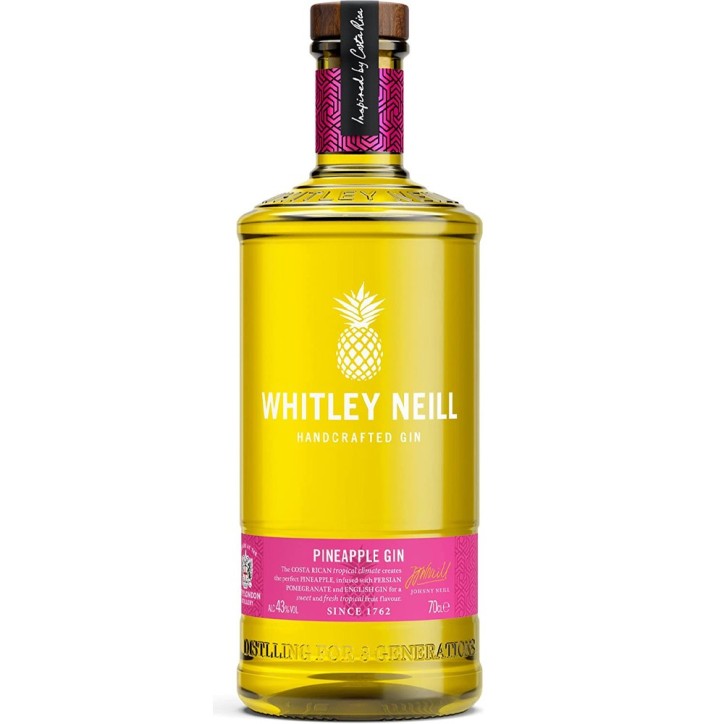Whitley Neill Pineapple Gin 70cl.