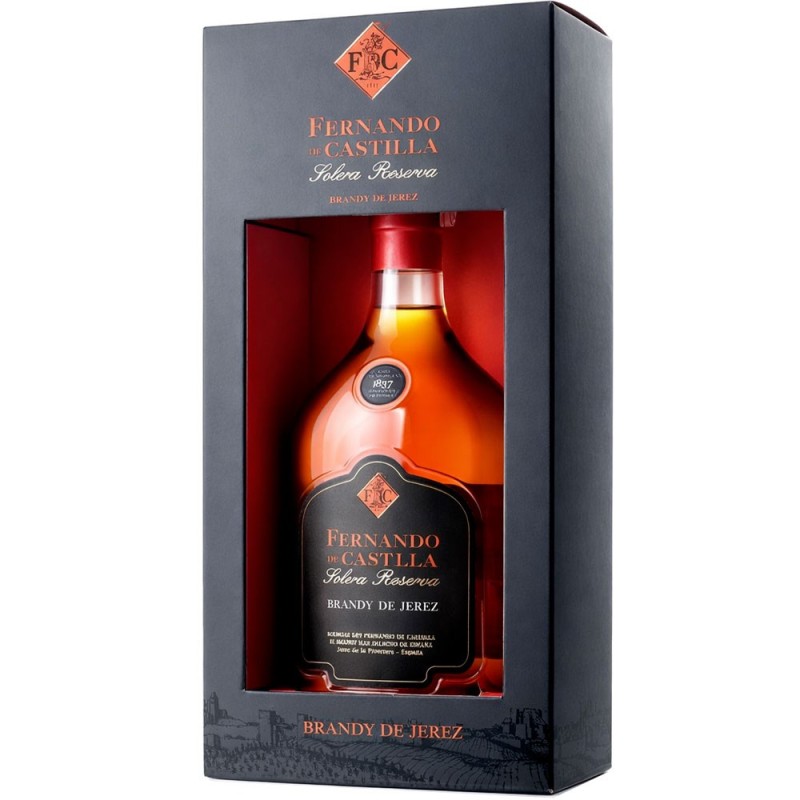 Brandy Fernando de Castilla Solera Reserva Estuchado