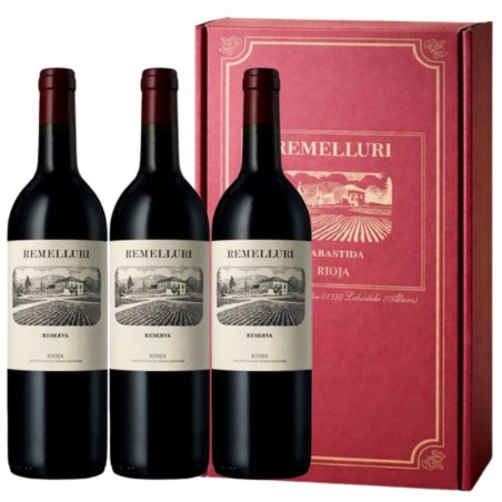 Estuche 3 Botellas Remelluri Reserva 2017