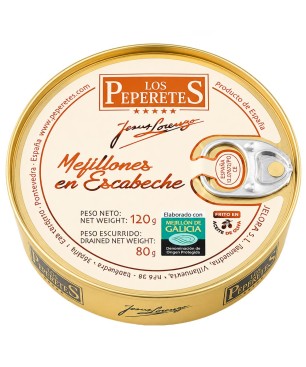 Mejillones Peperetes 6/8 120gr.