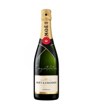 Moet & Chandon Brut Imperial Edicion Congratulations