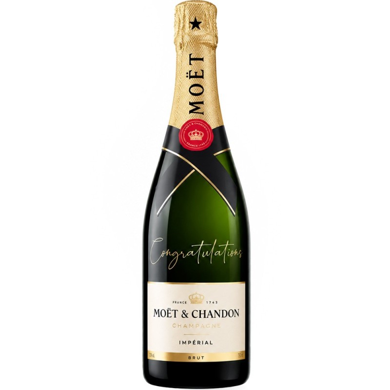 Moet & Chandon Brut Imperial Edicion Congratulations