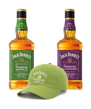 Pack Jack Daniels Apple + Jack Daniels Blackberry + Gorra de Regalo