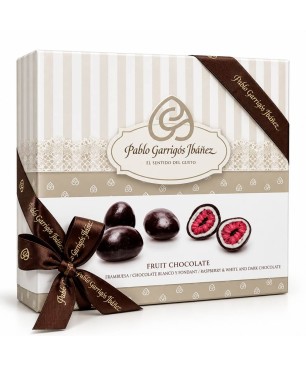 Fruit Chocolate Frambuesa y Chocolate Blanco Fondant Vintage 100gr.