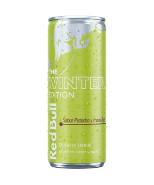 Red Bull Winter Edition Pistacho y Frutos Rojos 25cl Caja 24
