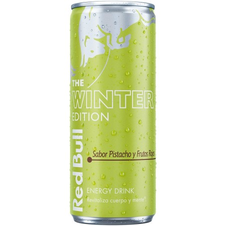 Red Bull Winter Edition Pistacho y Frutos Rojos 25cl Caja 24