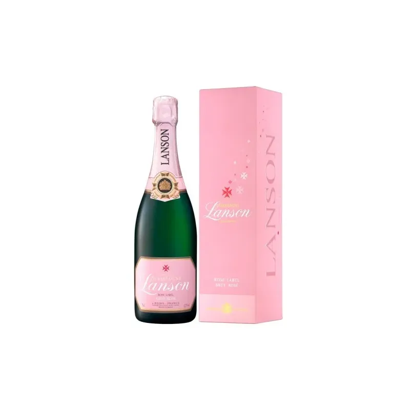 Lanson Rose Label Estuchado